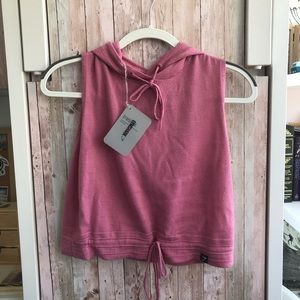 NWT Gymshark Tank Hoodie Top